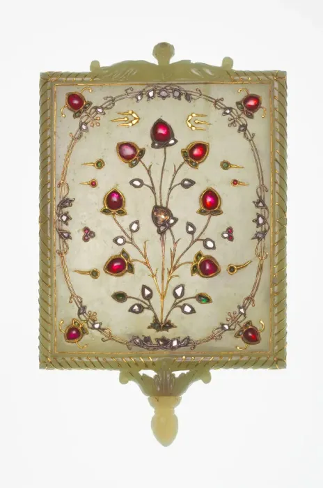 Framed Print : Mirror Frame with Tree of Life Motif, 17th / 18th century. Creator: Unknown Framed Print : Mirror Frame with Tree of Life Motif, 17th / 18th century. Creator: Unknown