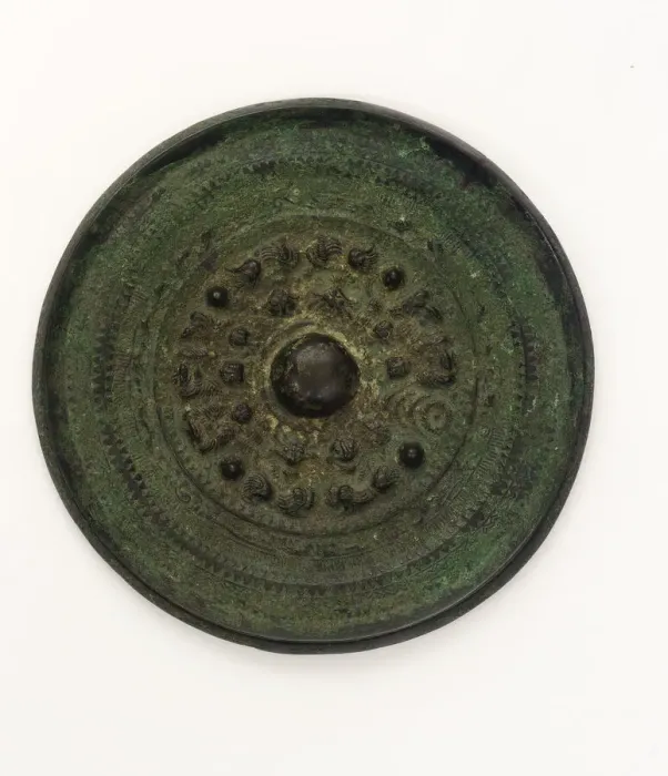 Framed Print : Mirror, Kofun (Tumulus) period, 4th-5th century. Creator: Unknown Framed Print : Mirror, Kofun (Tumulus) period, 4th-5th century. Creator: Unknown