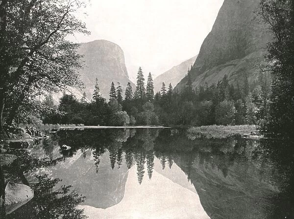 The Mirror Lake, Yosemite Valley, USA, 1895. Creator: Unknown