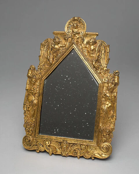 Mirror, Paris, c. 1560-c. 1570. Creator: Unknown