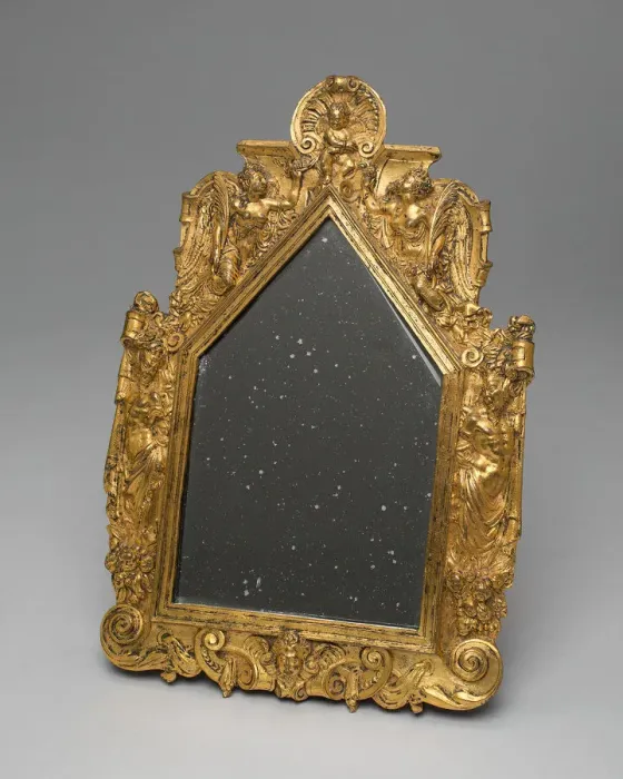 Framed Print : Mirror, Paris, c. 1560-c. 1570. Creator: Unknown Framed Print : Mirror, Paris, c. 1560-c. 1570. Creator: Unknown