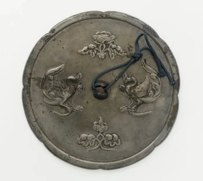 Framed Print : Mirror, Tang dynasty, 8th century. Creator: Unknown Framed Print : Mirror, Tang dynasty, 8th century. Creator: Unknown