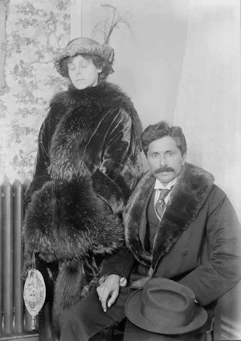 Framed Print : Mirza Ali Kuli Khan, between c1910 and c1915. Creator: Bain News Service Framed Print : Mirza Ali Kuli Khan, between c1910 and c1915. Creator: Bain News Service