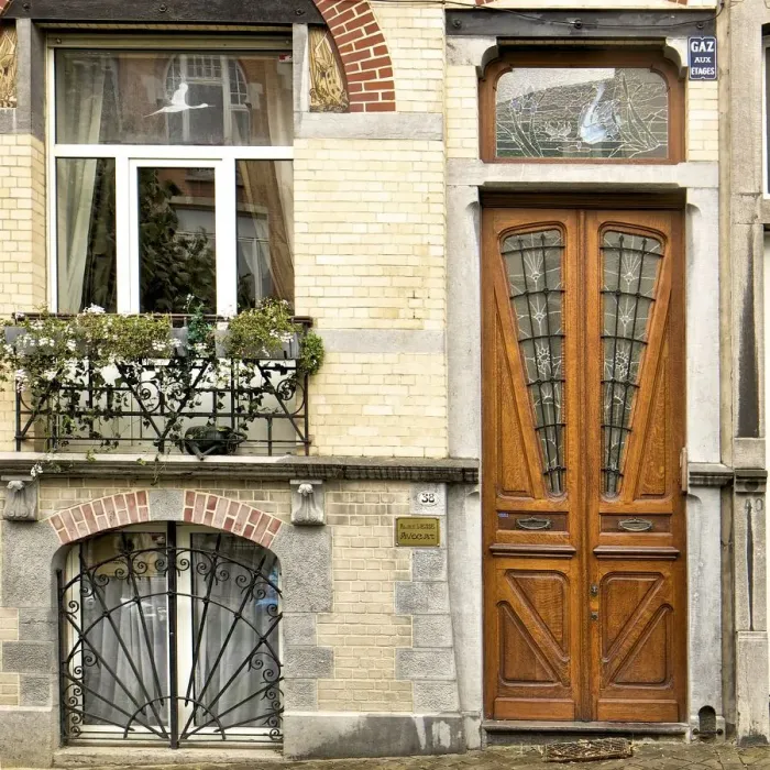Framed Print : Miscellaneous Brussels art nouveau details, Belgium, c2014-c2017. Artist: Alan John Ainsworth Framed Print : Miscellaneous Brussels art nouveau details, Belgium, c2014-c2017. Artist: Alan John Ainsworth