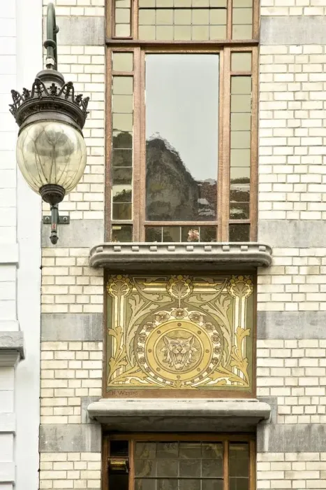 Framed Print : Miscellaneous Brussels art nouveau details, Belgium, c2014-c2017. Artist: Alan John Ainsworth Framed Print : Miscellaneous Brussels art nouveau details, Belgium, c2014-c2017. Artist: Alan John Ainsworth
