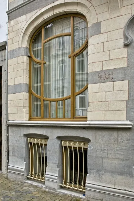 Framed Print : Miscellaneous Brussels art nouveau details, Belgium, c2014-c2017. Artist: Alan John Ainsworth Framed Print : Miscellaneous Brussels art nouveau details, Belgium, c2014-c2017. Artist: Alan John Ainsworth