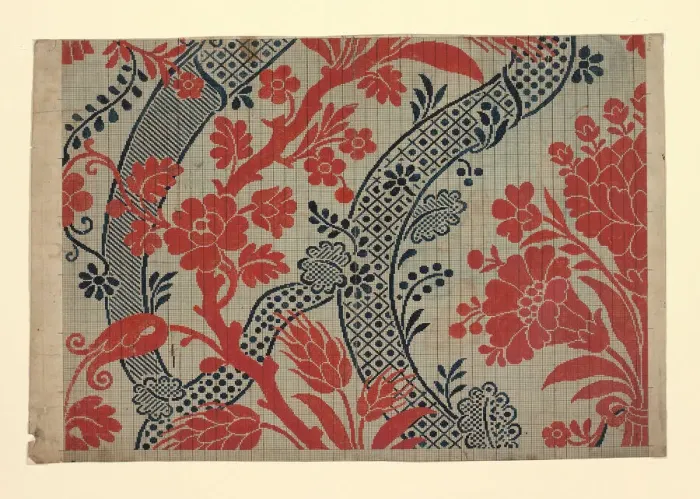Framed Print : Mise-en-carte (Point-paper), France, 1775 / 1825. Creator: Unknown Framed Print : Mise-en-carte (Point-paper), France, 1775 / 1825. Creator: Unknown