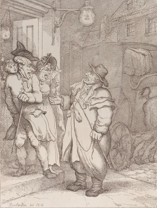 Framed Print : Miseries of London, or a Surly Saucy Hackney Coachman, June 4, 1814. June 4, 1814 Framed Print : Miseries of London, or a Surly Saucy Hackney Coachman, June 4, 1814. June 4, 1814