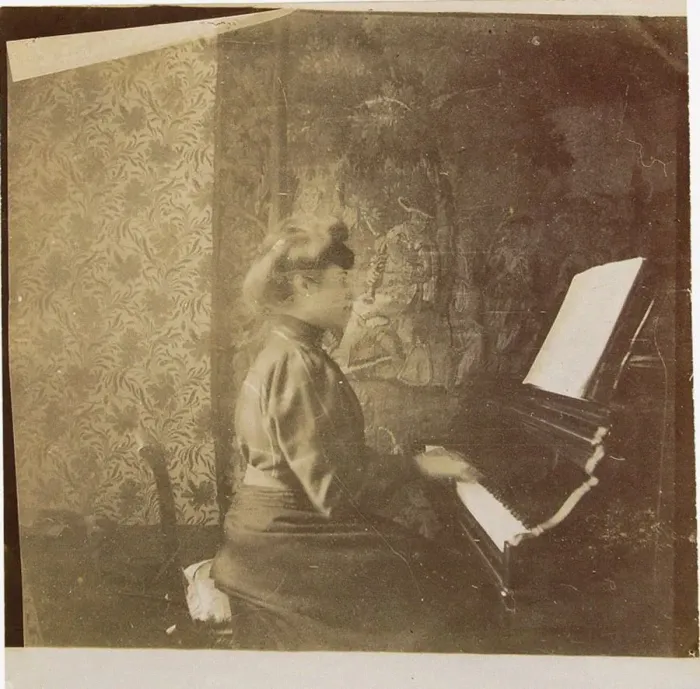 Framed Print : Misia Natanson at the Piano Framed Print : Misia Natanson at the Piano