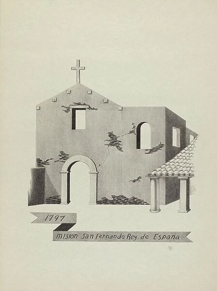 Mision San Fernando Rey de Espana. Creator: James Jones