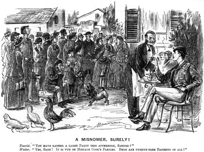 Framed Print : A Misnomer, Surely!, 1880. Artist: George du Maurier Framed Print : A Misnomer, Surely!, 1880. Artist: George du Maurier