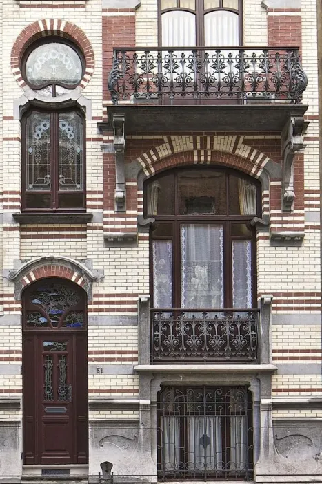 Framed Print : Mison Kwachet, 51 Rue Van Campenhout, Brussels, Belgium, (1901), c2014-2017. Artist Framed Print : Mison Kwachet, 51 Rue Van Campenhout, Brussels, Belgium, (1901), c2014-2017. Artist