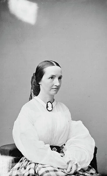 Miss A. J. Evans, between 1855 and 1865. Creator: Unknown