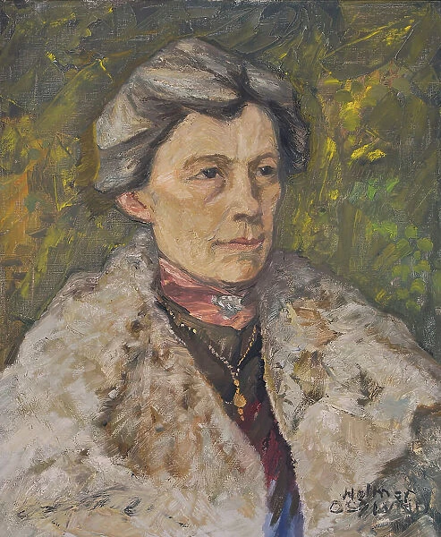Miss Augusta Rettig, 1906. Creator: Helmer Osslund