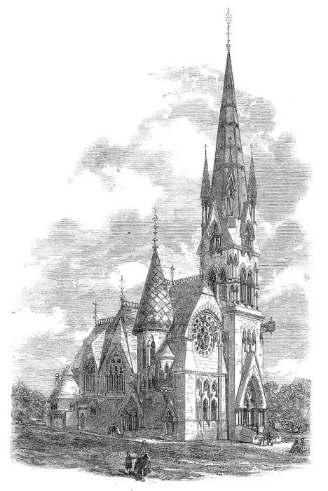 Framed Print : Miss Barclay's Free Church, Edinburgh, 1864. Creator: Unknown Framed Print : Miss Barclay's Free Church, Edinburgh, 1864. Creator: Unknown
