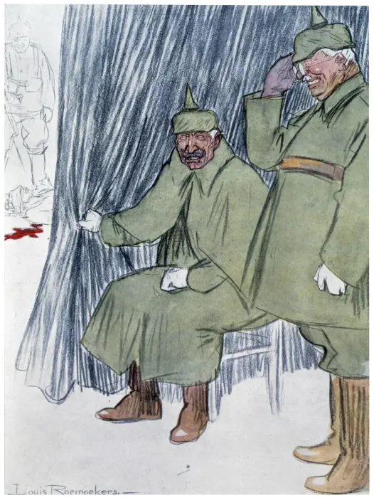 Framed Print : Miss Cavell, 1915: The Execution of Edith Cavell, 1916. Artist: Louis Raemaekers Framed Print : Miss Cavell, 1915: The Execution of Edith Cavell, 1916. Artist: Louis Raemaekers