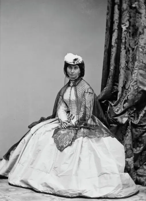 Framed Print : Miss Chapman, between 1855 and 1865. Creator: Unknown Framed Print : Miss Chapman, between 1855 and 1865. Creator: Unknown