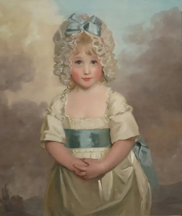 Framed Print : Miss Charlotte Papendick as a Child, 1788. Creator: John Hoppner Framed Print : Miss Charlotte Papendick as a Child, 1788. Creator: John Hoppner