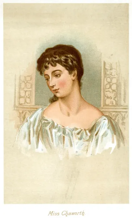 Framed Print : Miss Chaworth, c1800-1820 Framed Print : Miss Chaworth, c1800-1820