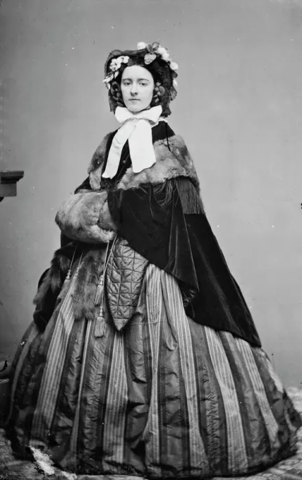 Framed Print : Miss Chesney, between 1855 and 1865. Creator: Unknown Framed Print : Miss Chesney, between 1855 and 1865. Creator: Unknown