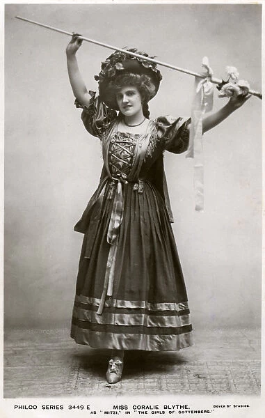 Miss Coralie Blythe as Mitzi, c1908. Artist: Philco Publishing Company