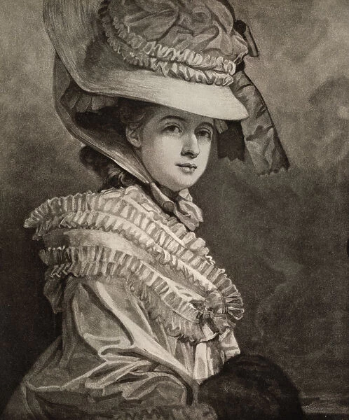 Miss Cumberland, late 18th century, (1912). Artist: George Romney