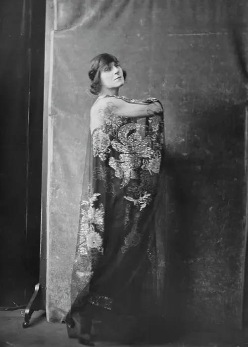 Framed Print : Miss Donner, portrait photograph, 1919 Mar. 6. Creator: Arnold Genthe Framed Print : Miss Donner, portrait photograph, 1919 Mar. 6. Creator: Arnold Genthe