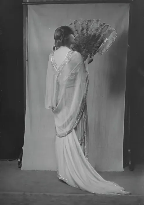 Framed Print : Miss Donner, portrait photograph, 1919 Mar. 6. Creator: Arnold Genthe Framed Print : Miss Donner, portrait photograph, 1919 Mar. 6. Creator: Arnold Genthe