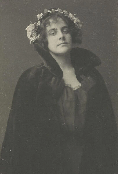 Miss Ethel Reed, (1896?). Creator: Frances Benjamin Johnston