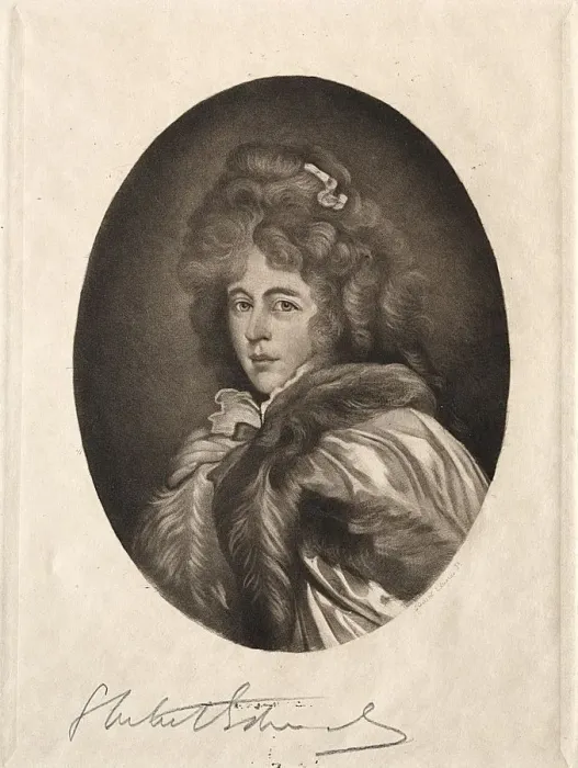 Framed Print : Miss Farren, Countess of Derby, 19th-20th century. Creator: Samuel Arlent-Edwards (American Framed Print : Miss Farren, Countess of Derby, 19th-20th century. Creator: Samuel Arlent-Edwards (American