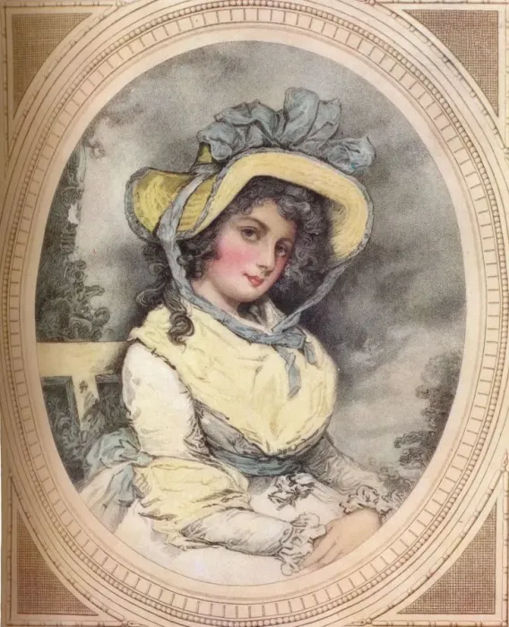 Framed Print : Miss Fergusson, c19th century, (1914). Artist: Jules Simon Payrau Framed Print : Miss Fergusson, c19th century, (1914). Artist: Jules Simon Payrau