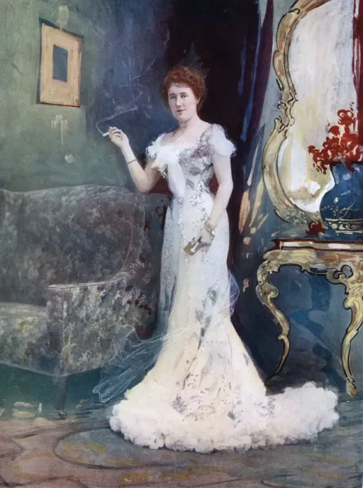 Framed Print : Miss Granville in An Interrupted Honeymoon, c1902. Artist: Ellis & Walery Framed Print : Miss Granville in An Interrupted Honeymoon, c1902. Artist: Ellis & Walery