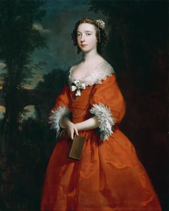 Framed Print : Miss Hamilton, c.between 1735 and 1745. Creator: Joseph Highmore Framed Print : Miss Hamilton, c.between 1735 and 1745. Creator: Joseph Highmore