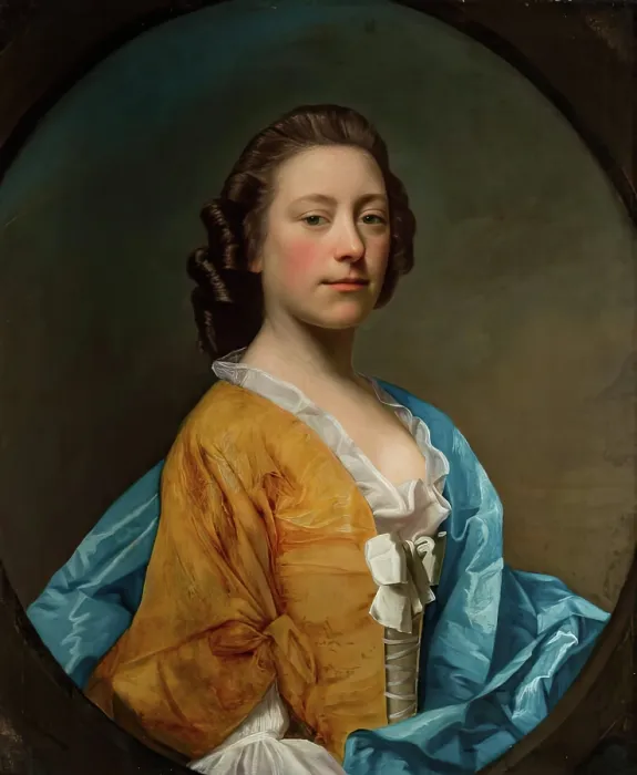 Framed Print : Miss Janet Shairp, 1750. Creator: Allan Ramsay Framed Print : Miss Janet Shairp, 1750. Creator: Allan Ramsay