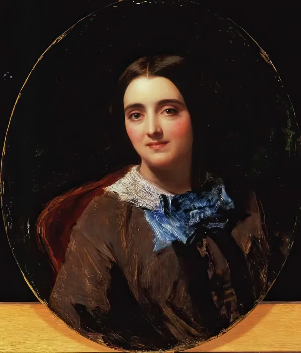 Framed Print : Miss Jean Isabella Ross, 1856. Creator: John Phillip Framed Print : Miss Jean Isabella Ross, 1856. Creator: John Phillip