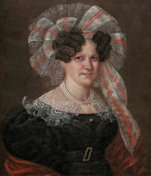 Miss Jeanette Baumgren, 1840-1850. Creator: Carl Peter Lehmann