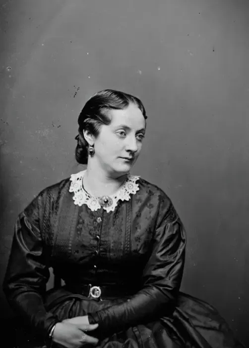 Framed Print : Miss Kate Denin, between 1855 and 1865. Creator: Unknown Framed Print : Miss Kate Denin, between 1855 and 1865. Creator: Unknown