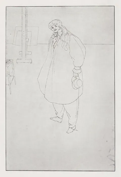 Framed Print : Miss Letty Lind, 1895. Creator: Aubrey Beardsley Framed Print : Miss Letty Lind, 1895. Creator: Aubrey Beardsley