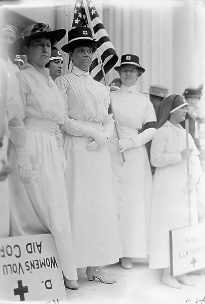 Miss Mabel Boardman, Red Cross Luncheon, 1917. Creator: Harris & Ewing. Miss Mabel Boardman, Red Cross Luncheon, 1917. Creator: Harris & Ewing