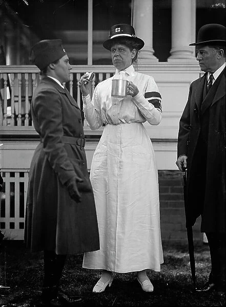 Miss Mabel Boardman, Red Cross Luncheon, 1917. Creator: Harris & Ewing. Miss Mabel Boardman, Red Cross Luncheon, 1917. Creator: Harris & Ewing