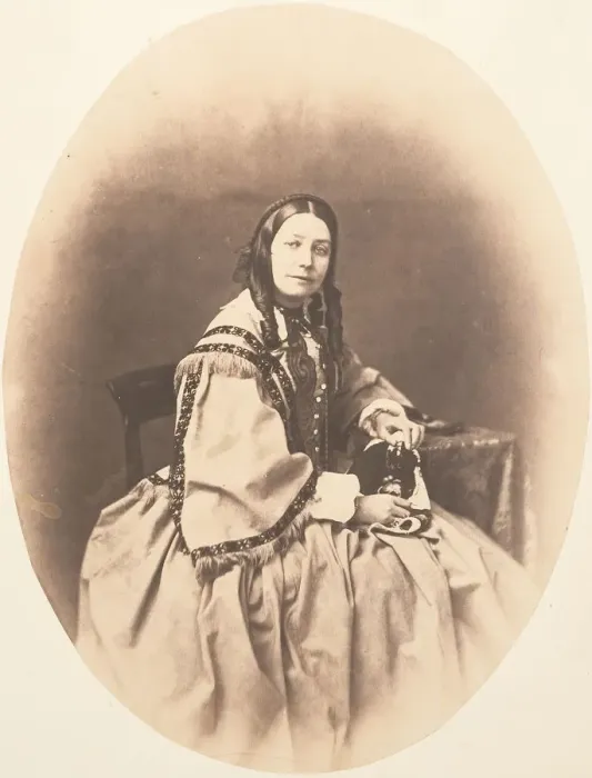 Framed Print : Miss Macrae of Inverinate, Wife of Horatio Ross, ca. 1858. Creator: Horatio Ross Framed Print : Miss Macrae of Inverinate, Wife of Horatio Ross, ca. 1858. Creator: Horatio Ross