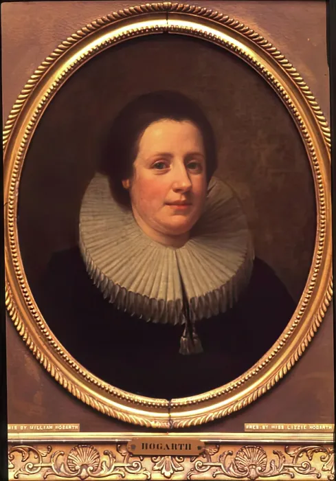 Framed Print : Miss Mary Lewis, 1755. Creator: William Hogarth Framed Print : Miss Mary Lewis, 1755. Creator: William Hogarth