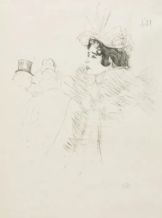 Framed Print : Miss May Belfort, 1895. Creator: Henri de Toulouse-Lautrec (French, 1864-1901)