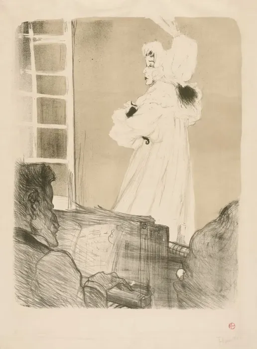 Framed Print : Miss May Belfort, 1895. Creator: Henri de Toulouse-Lautrec (French, 1864-1901) Framed Print : Miss May Belfort, 1895. Creator: Henri de Toulouse-Lautrec (French, 1864-1901)
