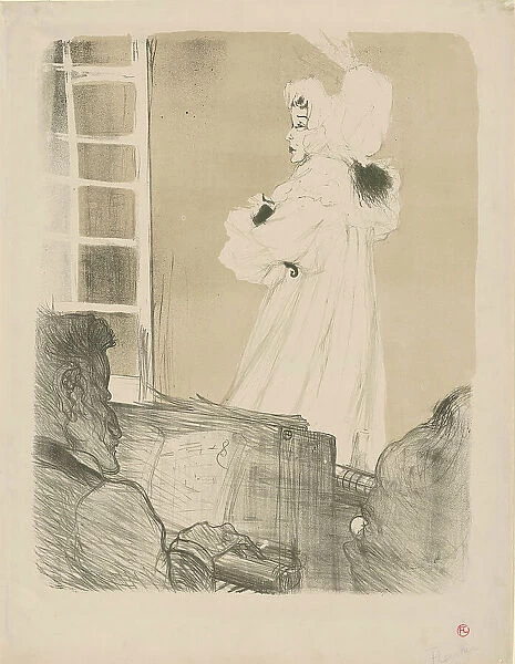 Miss May Belfort (May Belfort à l'orchestra), 1896. Creator: Toulouse-Lautrec, Henri, de (1864-1901)