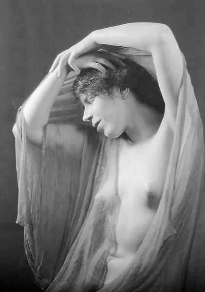 Miss Mildred Gillars, portrait photograph, 1928 June 17. Creator: Arnold Genthe