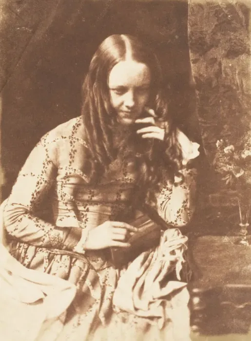 Framed Print : Miss Munro, 1843-47. Creators: David Octavius Hill, Robert Adamson, Hill & Adamson Framed Print : Miss Munro, 1843-47. Creators: David Octavius Hill, Robert Adamson, Hill & Adamson