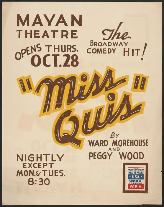 Framed Print : Miss Quis, Los Angeles, 1937. Creator: Unknown Framed Print : Miss Quis, Los Angeles, 1937. Creator: Unknown