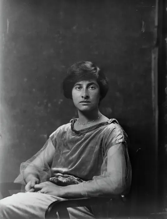 Framed Print : Miss Raine H. Jacoby, portrait photograph, 1919 Sept. 4. Creator: Arnold Genthe Framed Print : Miss Raine H. Jacoby, portrait photograph, 1919 Sept. 4. Creator: Arnold Genthe