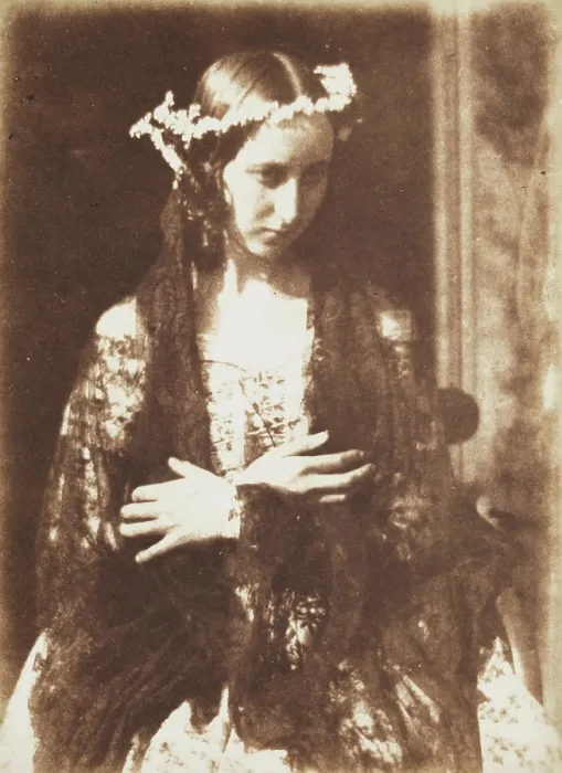 Framed Print : Miss Rennie, c1845. Creators: Robert Adamson, Hill & Adamson, David Octavius Hill Framed Print : Miss Rennie, c1845. Creators: Robert Adamson, Hill & Adamson, David Octavius Hill